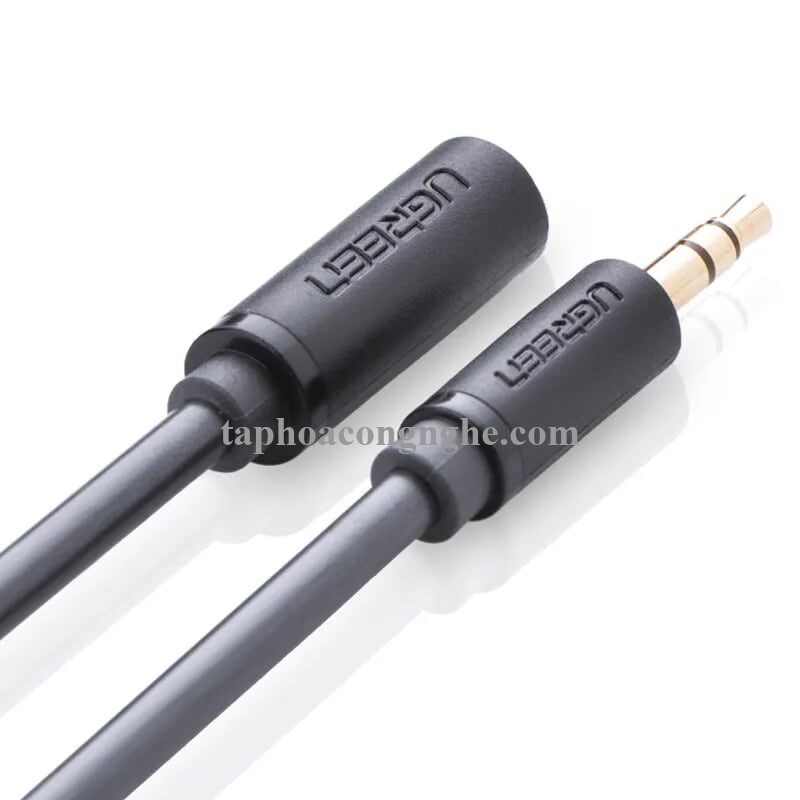 Ugreen 10785 3M màu Đen Cáp âm thanh 3.5mm nối dài AV124 30010785